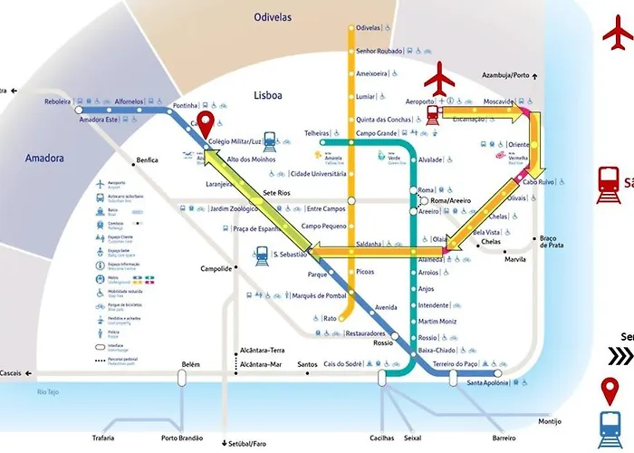 Ubytování v soukromí Private In Shared - Shared Bathroom And Dog Friendly Lisboa